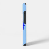 Coque Pour iPhone 14 Superbe Souci Bleu (Côté gauche)