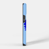 Coque Pour iPhone 14 Superbe Souci Bleu (Côté droit)