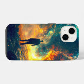 Coque Pour iPhone 14 Sur l'univers (Verso Horizontal)