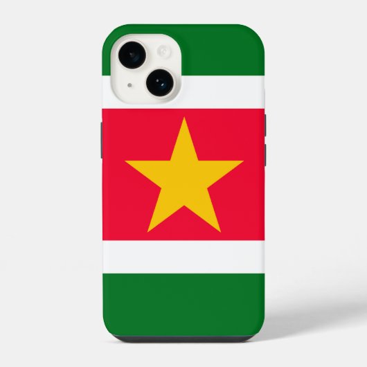 Coque Pour iPhone 14 Suriname (Verso)