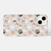 Coque Pour iPhone 14 Sweat Dream Bunnies Dans Motif spatial (Verso Horizontal)