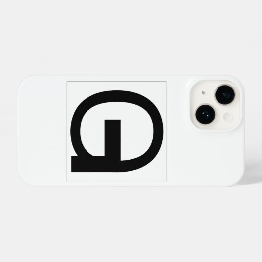 COQUE POUR iPhone 14 SYMBOLE COTOG (Verso Horizontal)