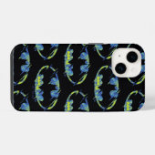 Coque Pour iPhone 14 Symbole électrique de Batman (Verso Horizontal)