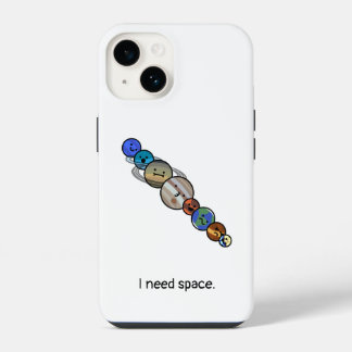 Coque Pour iPhone 14 Système solaire mignon