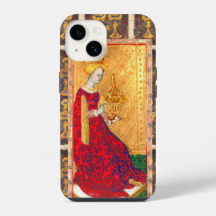 COQUE POUR iPhone 14 TAROTS RENAISSANCE ANTIQUES / REINE DE COUPES