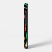 Coque Pour iPhone 14 Tête de contraste Gras Neon (Côté gauche)