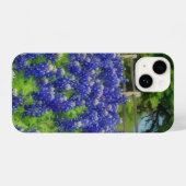 Coque Pour iPhone 14 Texas Bluebonnet Art Blue Flower (Verso Horizontal)