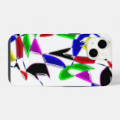 Coque Pour iPhone 14 Texture d'art moderne (Verso Horizontal)