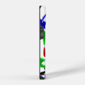 Coque Pour iPhone 14 Texture d'art moderne (Côté droit)