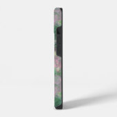 Coque Pour iPhone 14 Texture verte du printemps dégraissée (Côté gauche)