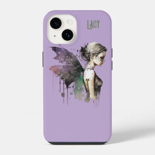 Coque Pour iPhone 14 Thème de rue "Fairy" (Verso)