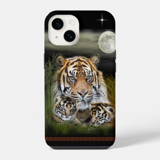 Coque Pour iPhone 14 Tiger  iPhone 6/6s Plus Cases (Verso)