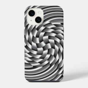 Coque Pour iPhone 14 Tissage en acier inoxydable Edvard Munch