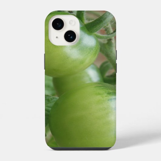Coque Pour iPhone 14 Tomates Vertes (Verso)