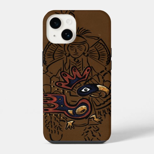 Coque Pour iPhone 14 Tonnerre (Verso)