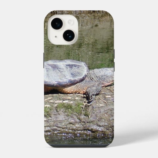 Coque Pour iPhone 14 Tortue (Verso)
