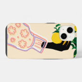 Coque Pour iPhone 14 Toucher de Citron (Verso Horizontal)