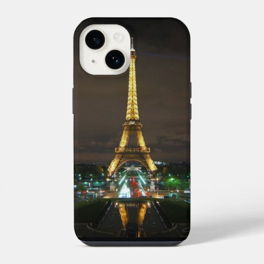 Coque Pour iPhone 14 Tour Eiffel (Verso)