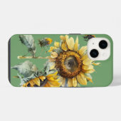 Coque Pour iPhone 14 Tournesol (Verso Horizontal)