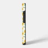 Coque Pour iPhone 14 Tournesol abstrait  (Côté gauche)