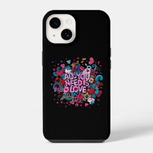 Coque Pour iPhone 14 Tout ce dont vous avez besoin, c'est de l'amour In