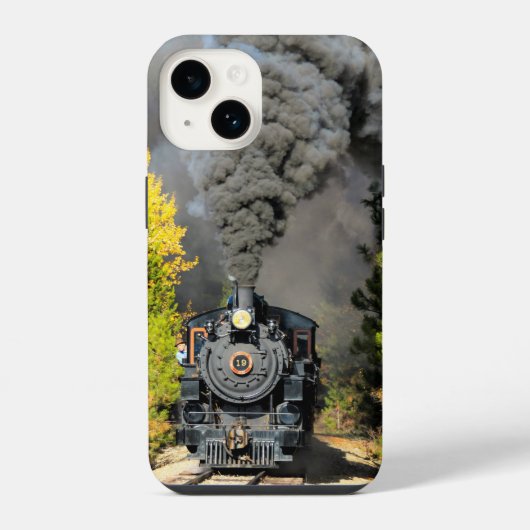 Coque Pour iPhone 14 Train à vapeur 19 (Verso)