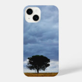 Coque Pour iPhone 14 Tree in an empty field (Verso)
