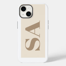 trendy Antique Blanc avec étui Case-Mate monogramm
