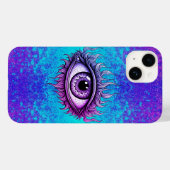 Coque Pour iPhone 14 Trippy Troisième coque iphone oculaire (Verso (horizontal))