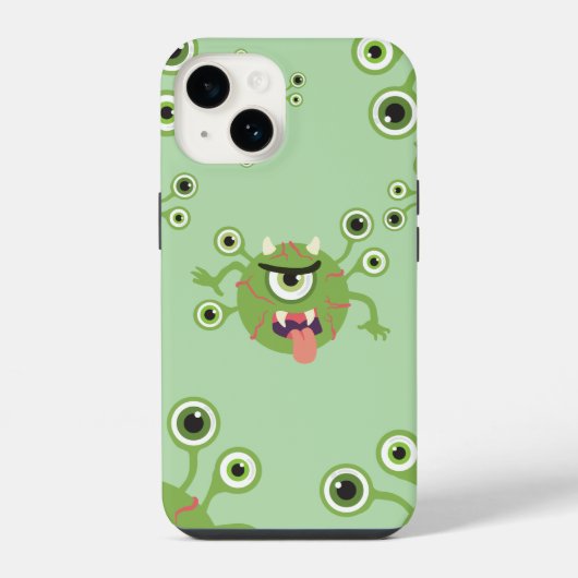 Coque Pour iPhone 14 troll oeil (Verso)