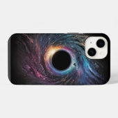 Coque Pour iPhone 14 Trou noir (Verso Horizontal)