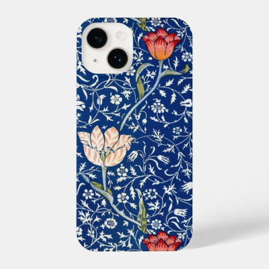 Coque Pour iPhone 14 Tulip, William Morris (Verso)