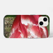 Coque Pour iPhone 14 Tulipe à franges roses (Verso Horizontal)