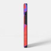 Coque Pour iPhone 14 Tulipe Fluorescente (Côté gauche)