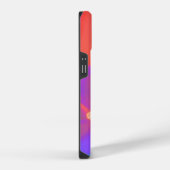 Coque Pour iPhone 14 Tulipe Fluorescente (Côté droit)