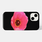 Coque Pour iPhone 14 Tulipe rose (Verso Horizontal)