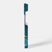Coque Pour iPhone 14 Turquoise (Côté gauche)
