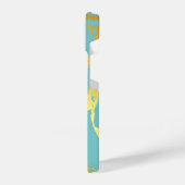 Coque Pour iPhone 14 Turquoise Golden Foil (Côté gauche)