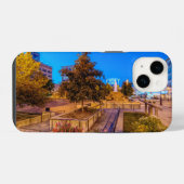 Coque Pour iPhone 14 Twilight Sur Park Central Carré (Verso Horizontal)