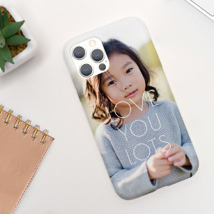 Coque Pour iPhone 14 Typographie moderne Aimer You Love Photo