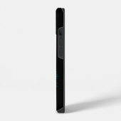 Coque Pour iPhone 14 Un Angle endormi en noir et vert (Côté gauche)
