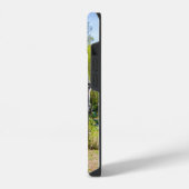 Coque Pour iPhone 14 un belvédère dans un magnifique paysage de jardin (Côté gauche)