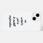 Coque Pour iPhone 14 Un coque iphone du travail d'artiste (Verso (horizontal))