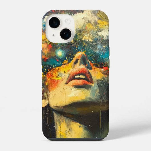 Coque Pour iPhone 14 Un univers simulé (Verso)