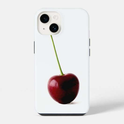 Coque Pour iPhone 14 Une cerise douce iphcnm (Verso)