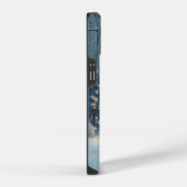 Coque Pour iPhone 14 Une chaude histoire d'hiver (Côté droit)