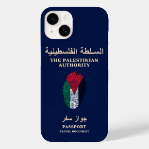 Coque Pour iPhone 14 Unique Palestine Travel Passport Imprimer Souvenir