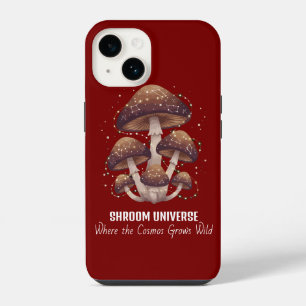 Coque Pour iPhone 14 Univers de champignons célestes constellation