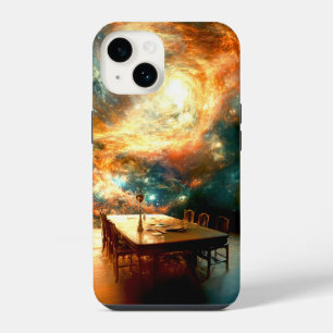 Coque Pour iPhone 14 Univers pour dîner