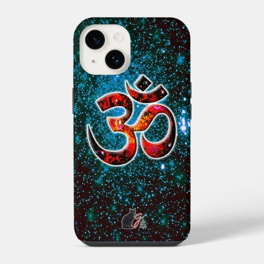 Coque Pour iPhone 14 Universal OM Hum (Verso)